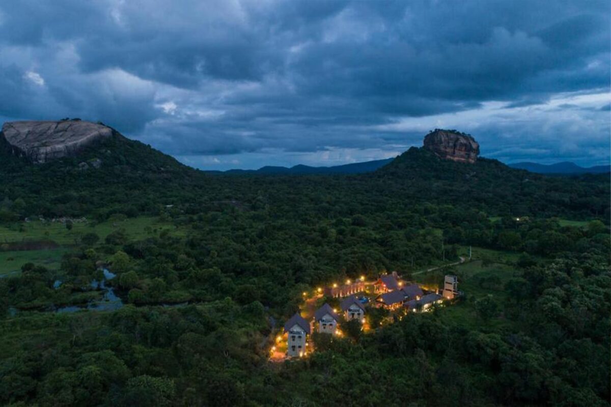 Roo Mansala, Sigiriya, lighting by Eco Solve