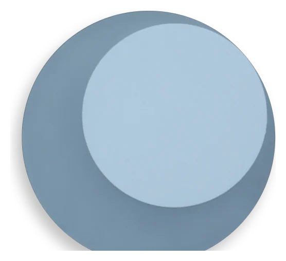 Acrylic Disc Wall Light