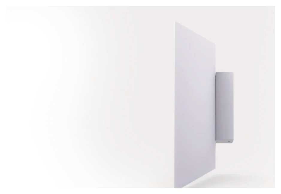 Angled Square Wall Light, Up & Down 35×35×150mm