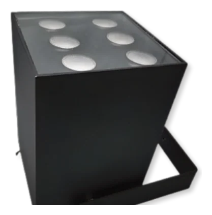 Garden Uplight, Square 76×76×100mm