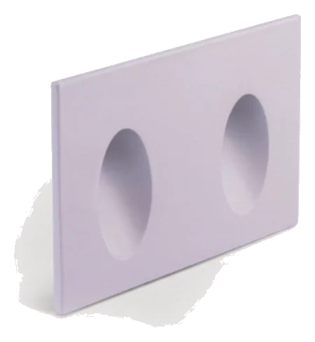 Recessed Step Light, Double Slot