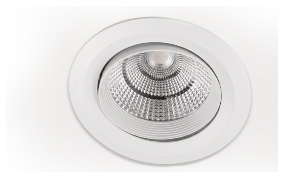LUX Round Gimbal Recessed Spotlight