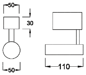 Modern Track Spot F10 dimensions